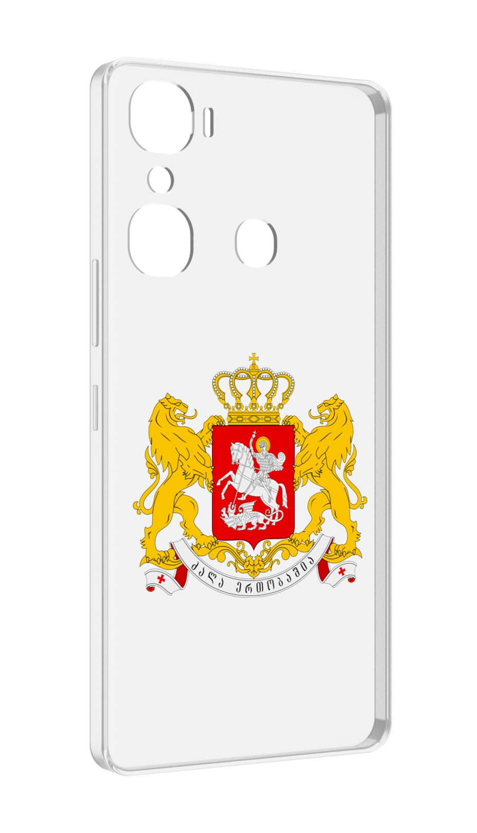 

Чехол MyPads герб-грузии для Infinix Hot 12 Pro, Прозрачный, Tocco