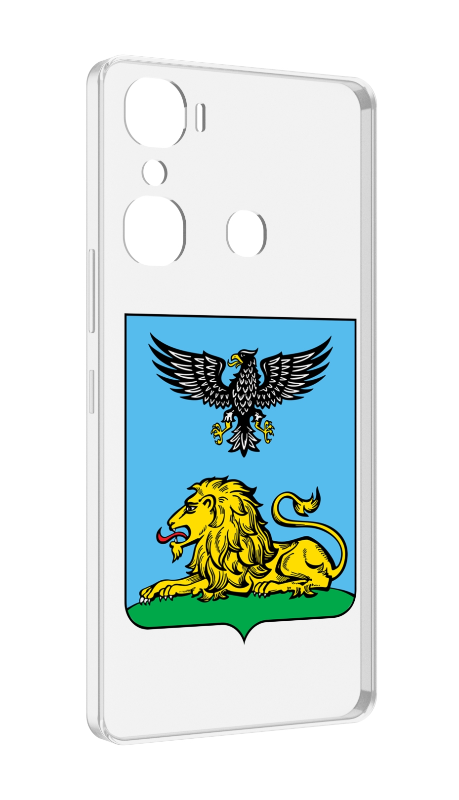 

Чехол MyPads герб-белгородскои-области для Infinix Hot 12 Pro, Прозрачный, Tocco