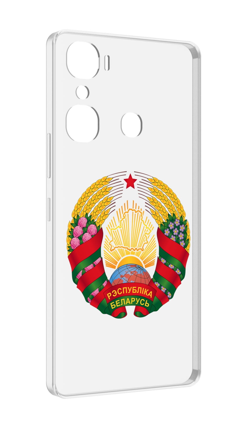 

Чехол MyPads герб-беларуси для Infinix Hot 12 Pro, Прозрачный, Tocco