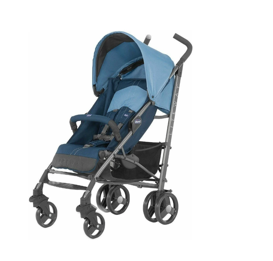 Прогулочная коляска Chicco Lite Way 2 Top, blue