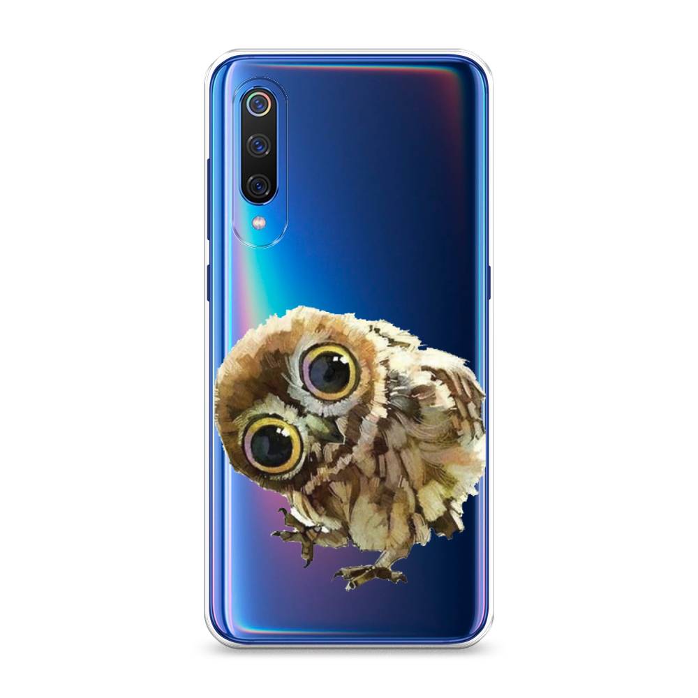 

Чехол Awog на Xiaomi Mi 9 "Любопытный совенок", Разноцветный, 34850-1
