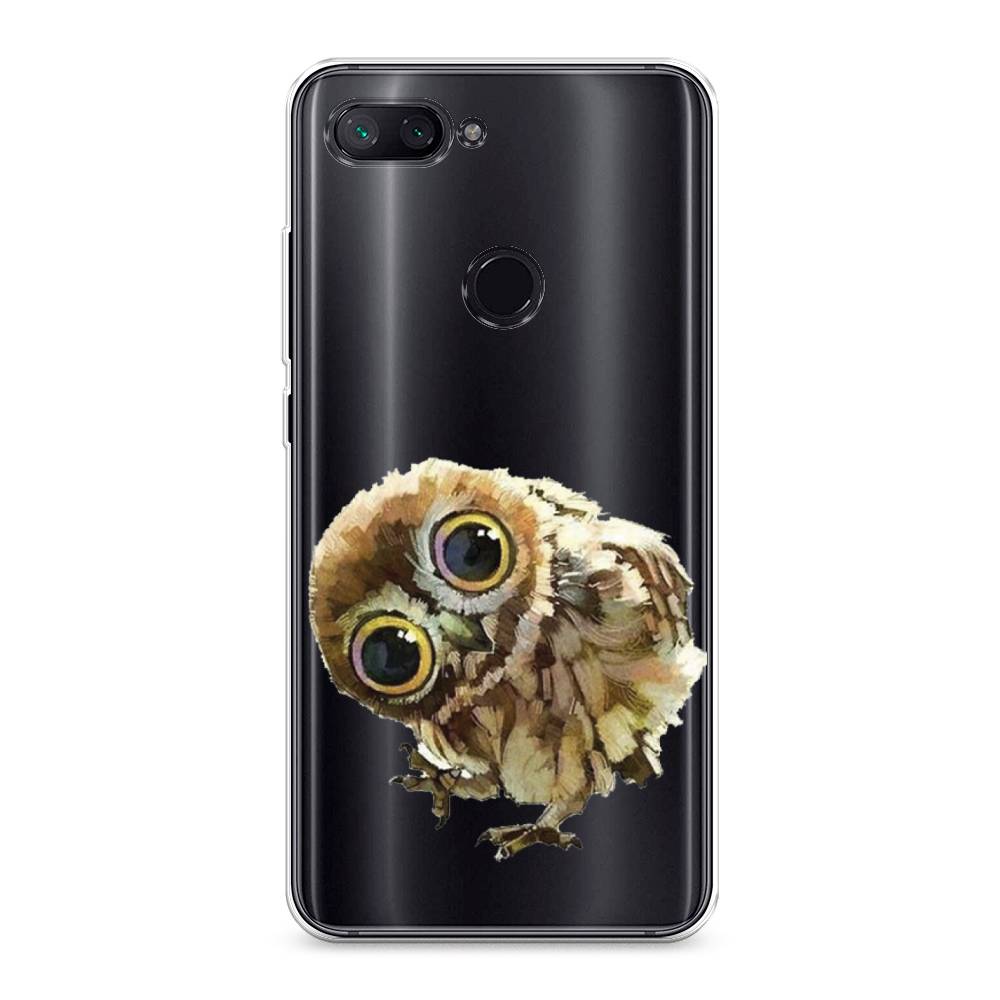 

Чехол Awog на Xiaomi Mi 8 Lite "Любопытный совенок", Разноцветный, 34550-1
