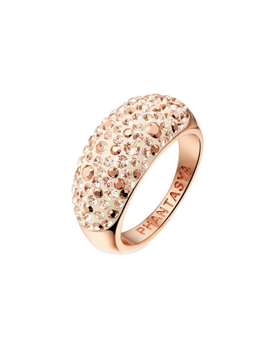 

Кольцо из стали со swarovski Phantasya 617 67 RG, 617 67 RG