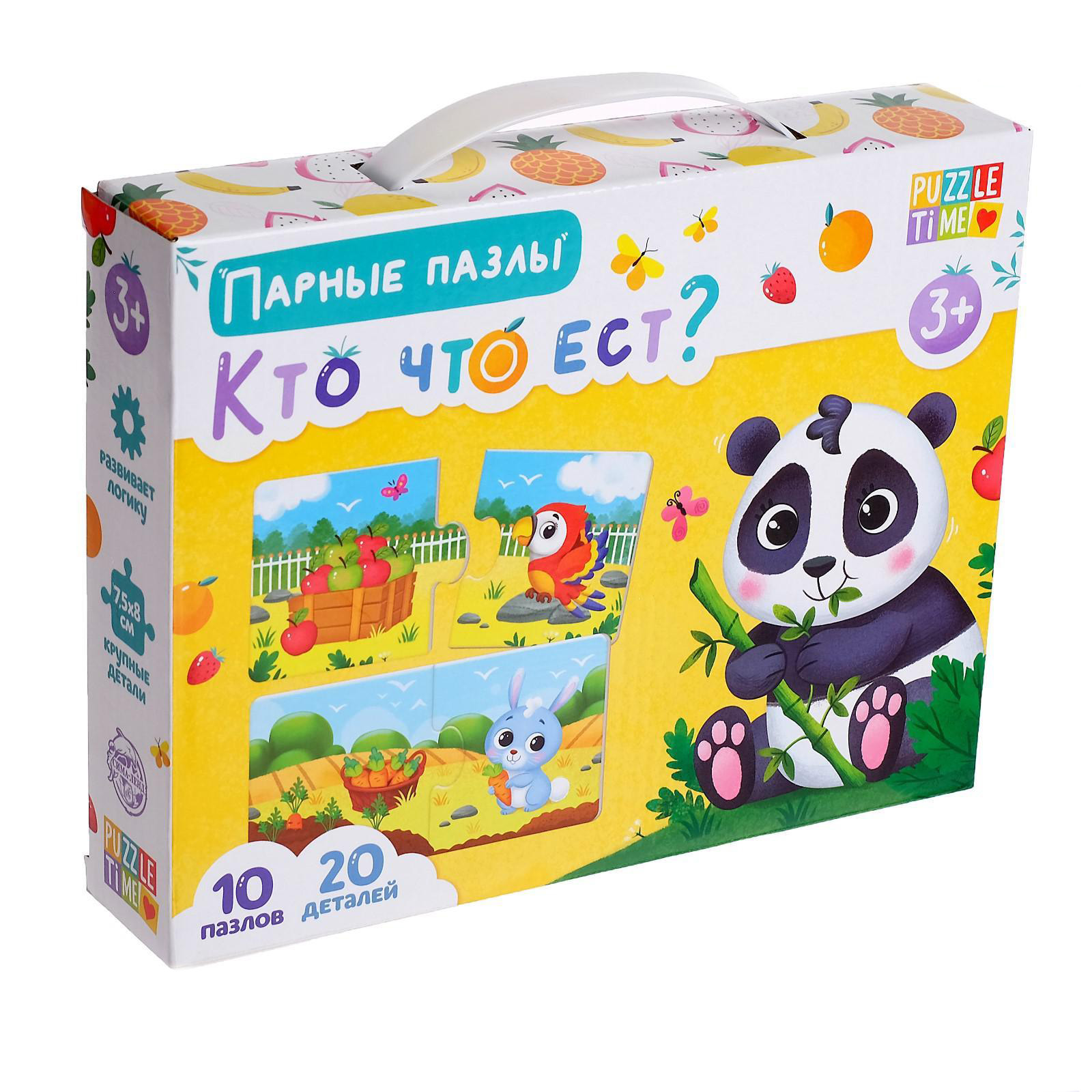 

Парные пазлы Puzzle Time Кто что ест 3463154