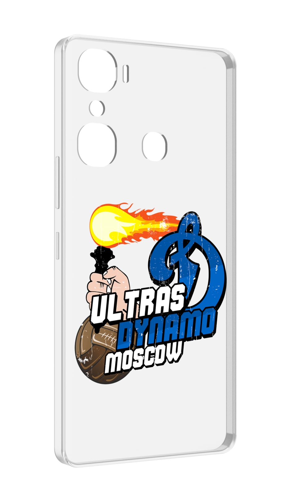 

Чехол MyPads ФК Динамо для Infinix Hot 12 Pro, Прозрачный, Tocco