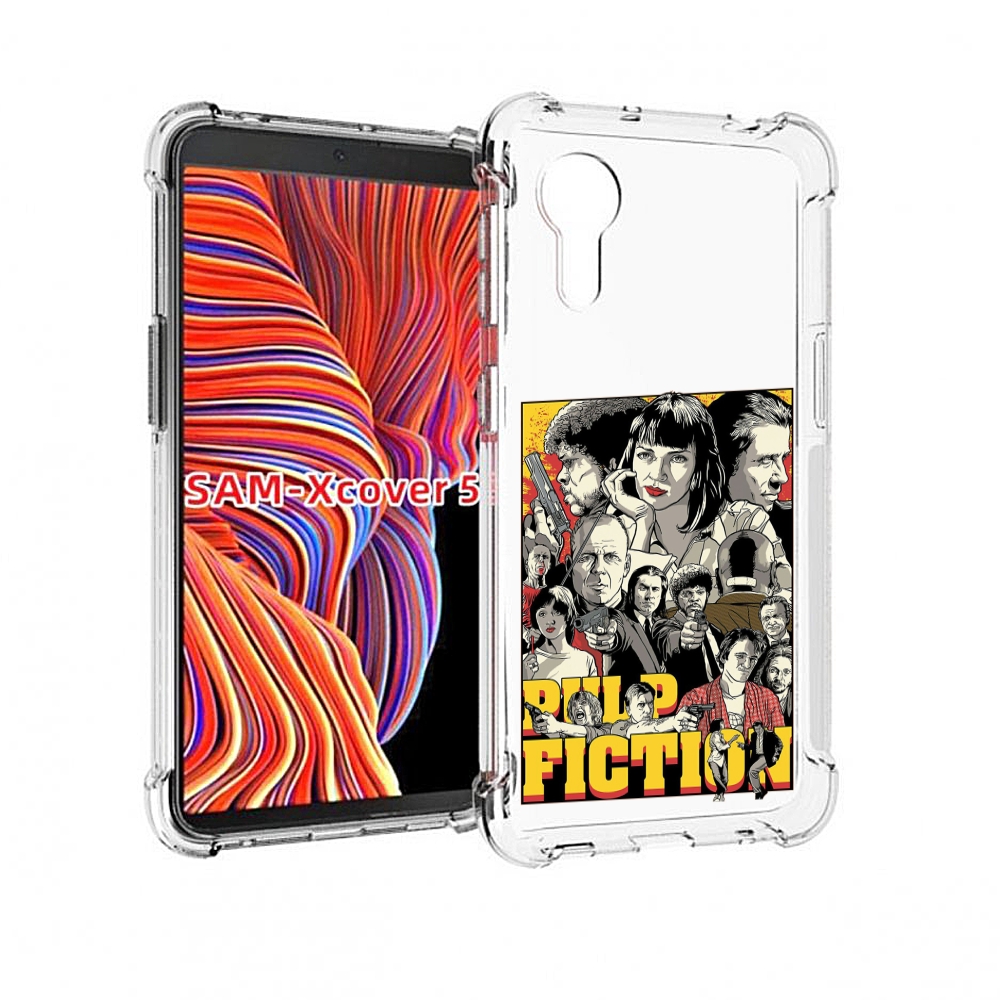 Чехол MyPads комикс картинка для Samsung Galaxy Xcover 5