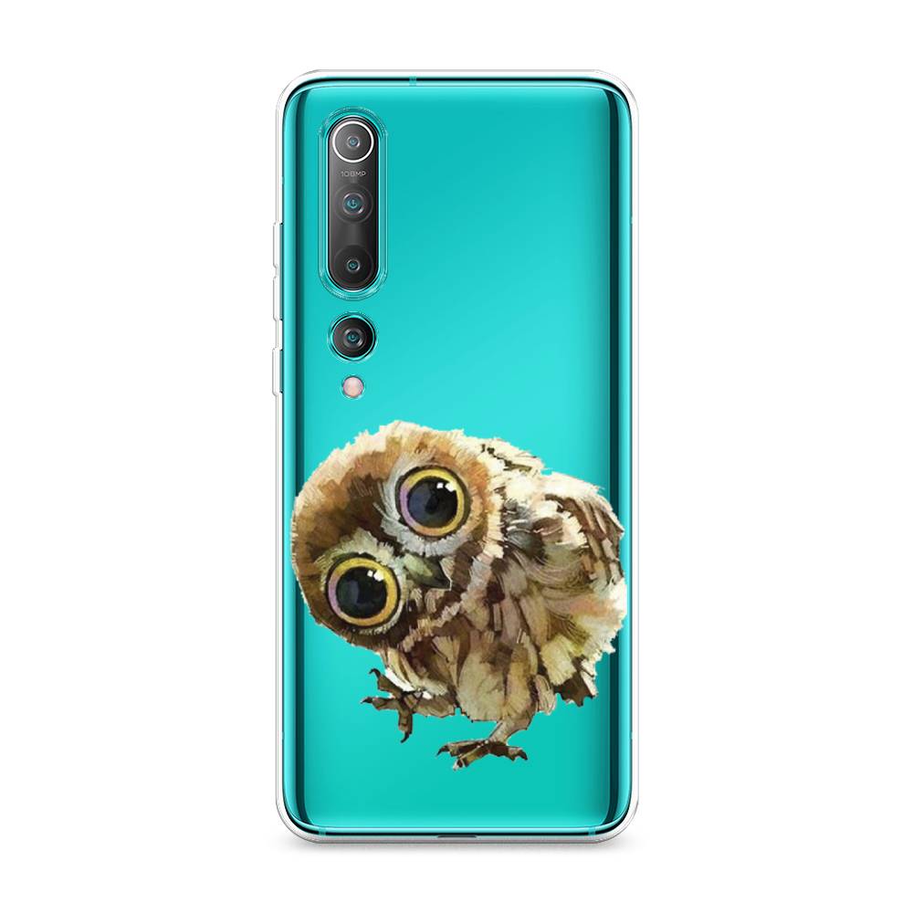 

Чехол Awog на Xiaomi Mi 10 "Любопытный совенок", Разноцветный, 37550-1