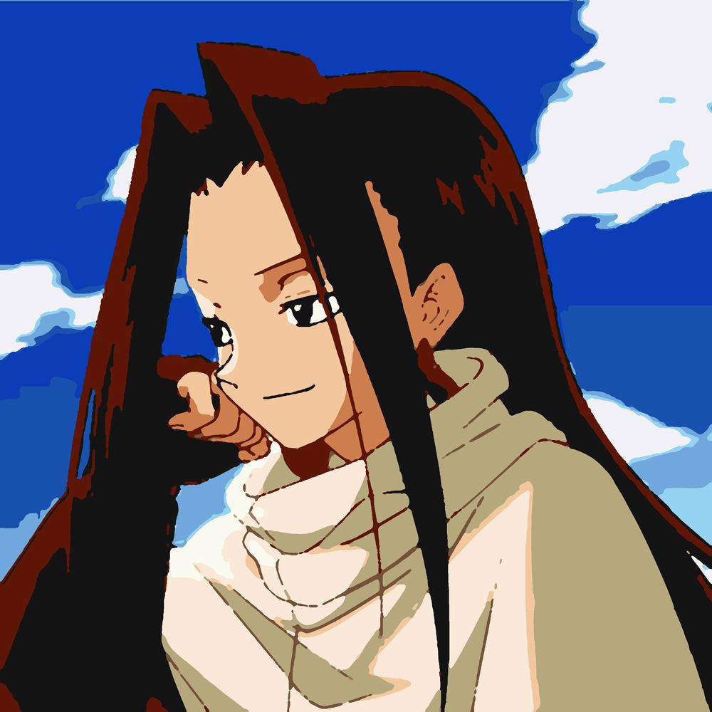 Выгодная цена на Картина по номерам Красиво Красим Shaman King - Хао <b>Зик</b> Ас...