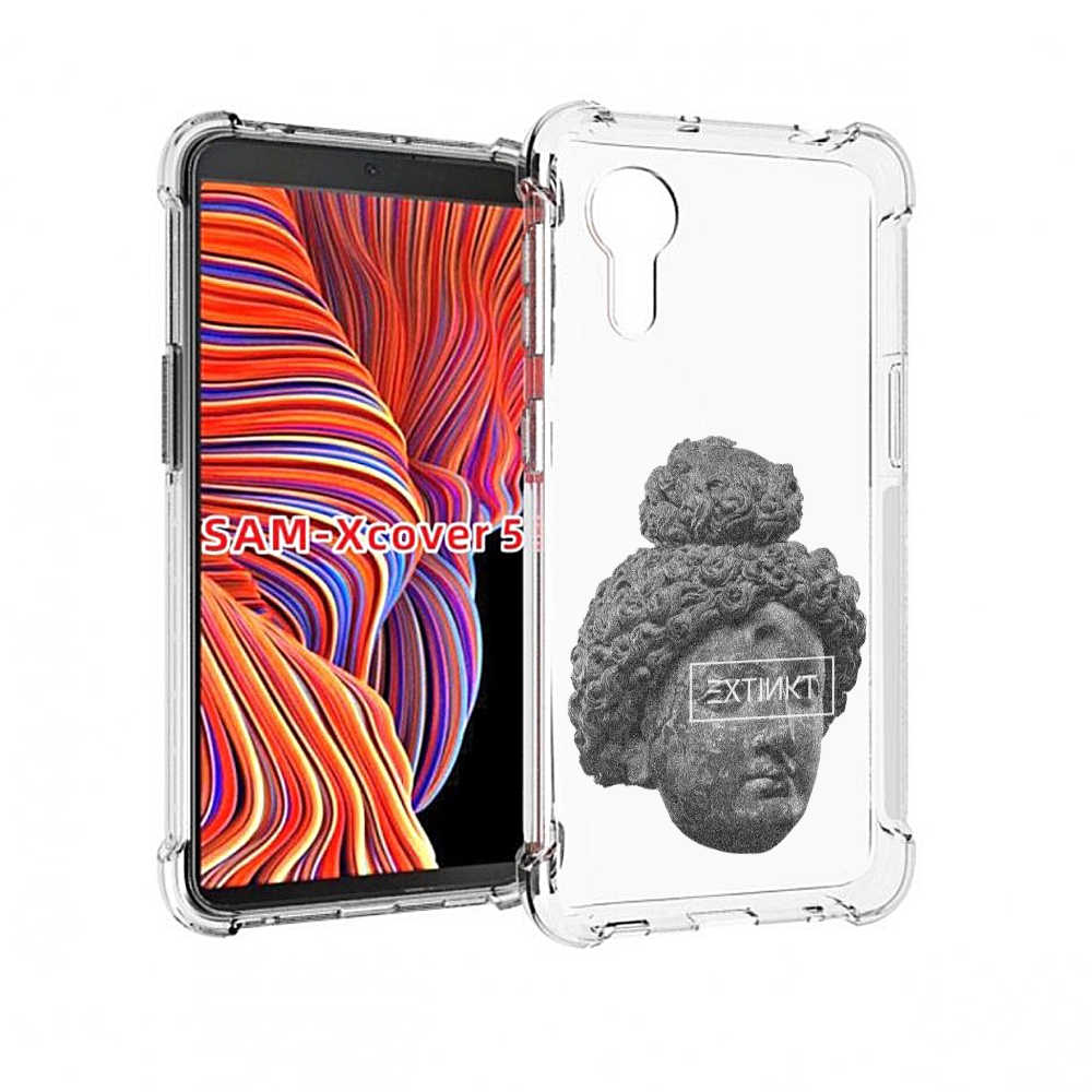 

Чехол MyPads каменное лицо девушки для Samsung Galaxy Xcover 5, Прозрачный, Tocco