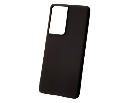 фото Чехол newlevel rubber tpu hard black для samsung galaxy s21 ultra