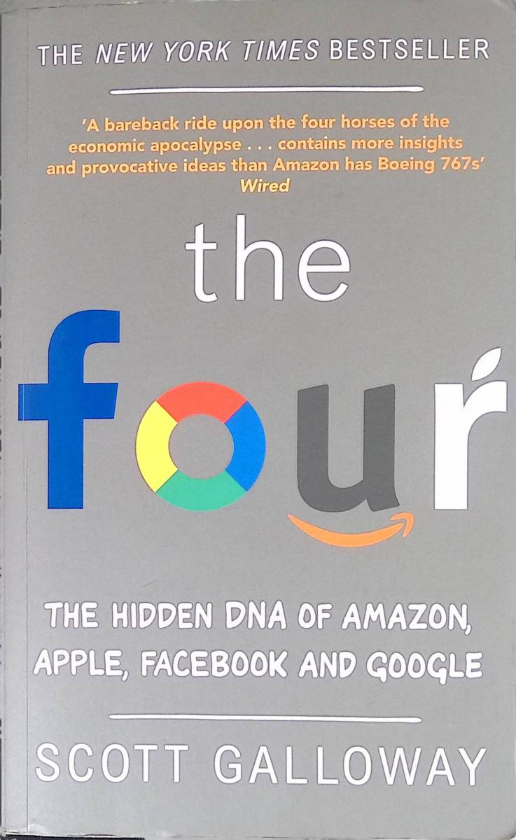 фото Книга galloway scott. the four: the hidden dna of amazon, apple, facebook and google random house