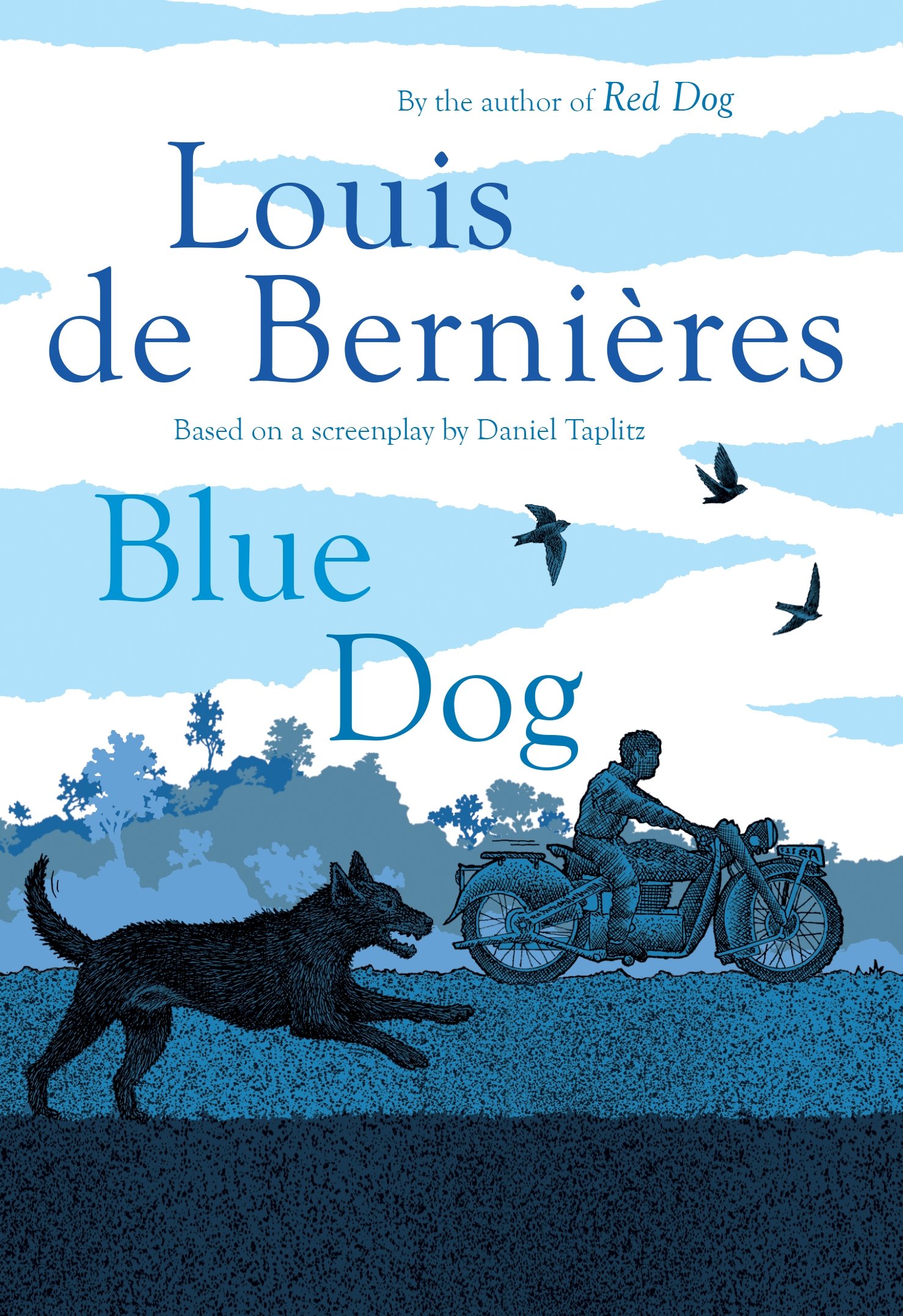 фото Книга de louis. blue dog random house