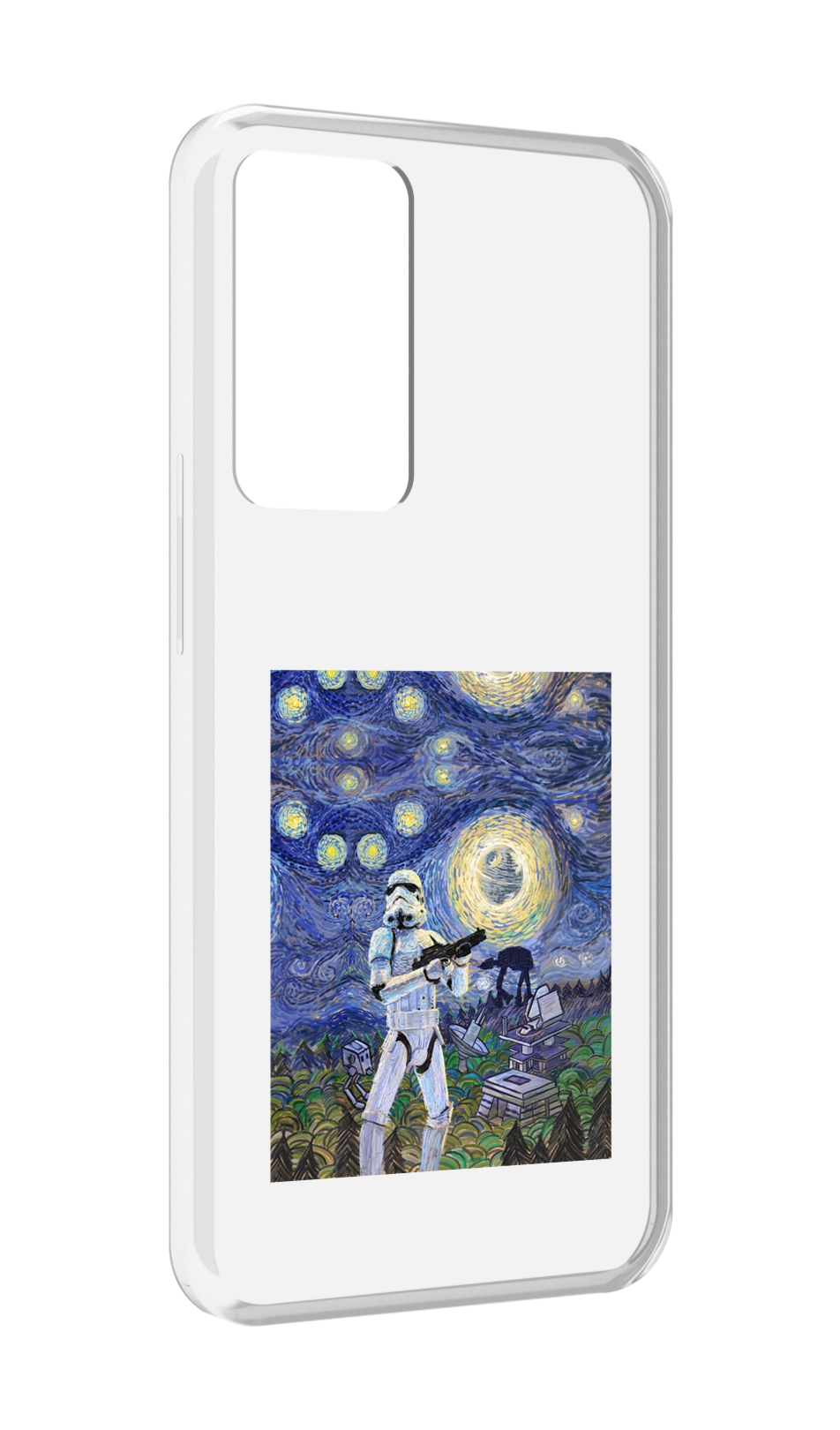 

Чехол MyPads star wars звездная ночь для OPPO Reno 8 Lite, Прозрачный, Tocco