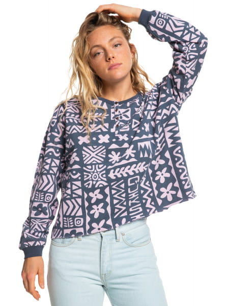 

Свитшот женский Quiksilver EQWFT03083 фиолетовый XS, EQWFT03083