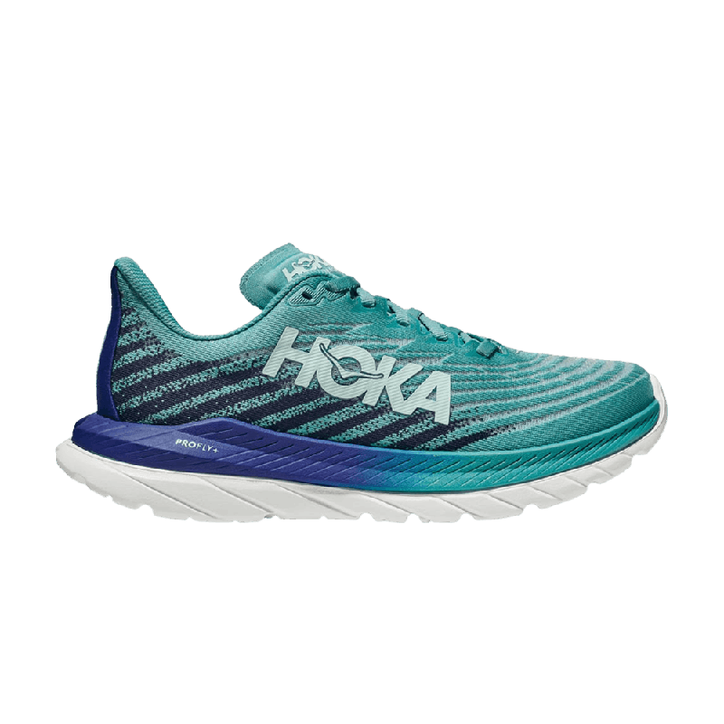 

Кроссовки женские Hoka MACH 5 бирюзовые 36 2/3 EU, Бирюзовый, MACH 5