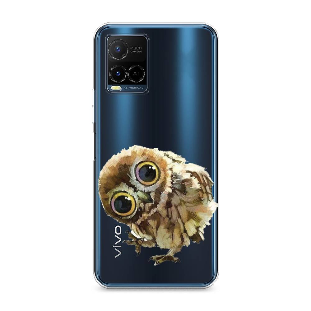 

Чехол Awog на Vivo Y21e "Любопытный совенок", Разноцветный, 266350-1