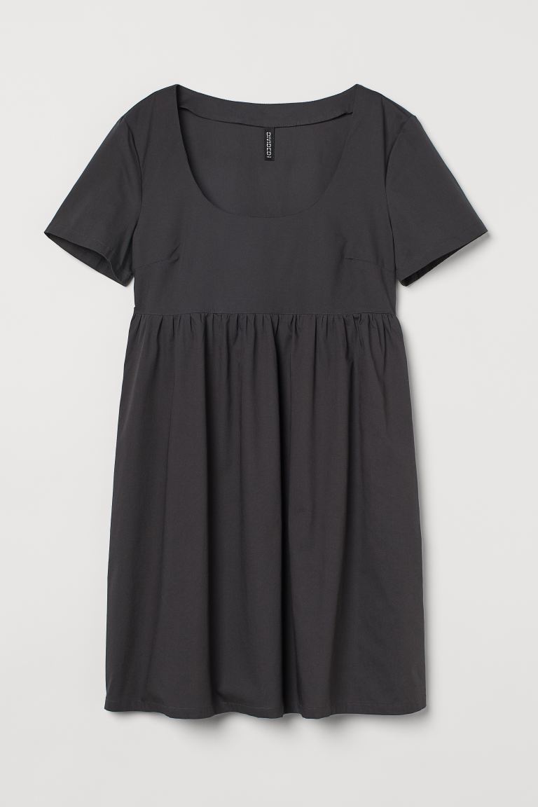

Платье женское H&M 987996002 серое 38 EU, Серый, 987996002