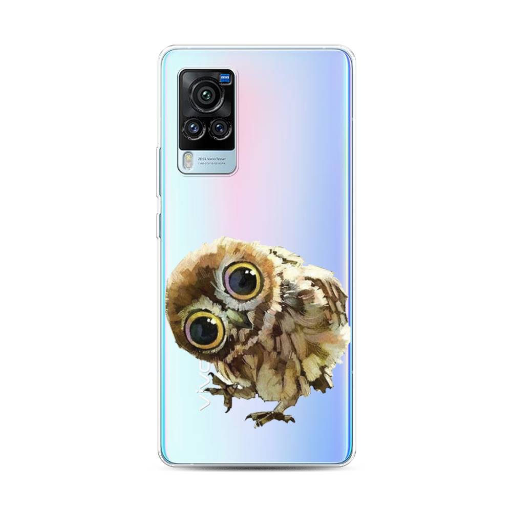 

Чехол Awog на Vivo X60 Pro "Любопытный совенок", Разноцветный, 263850-1