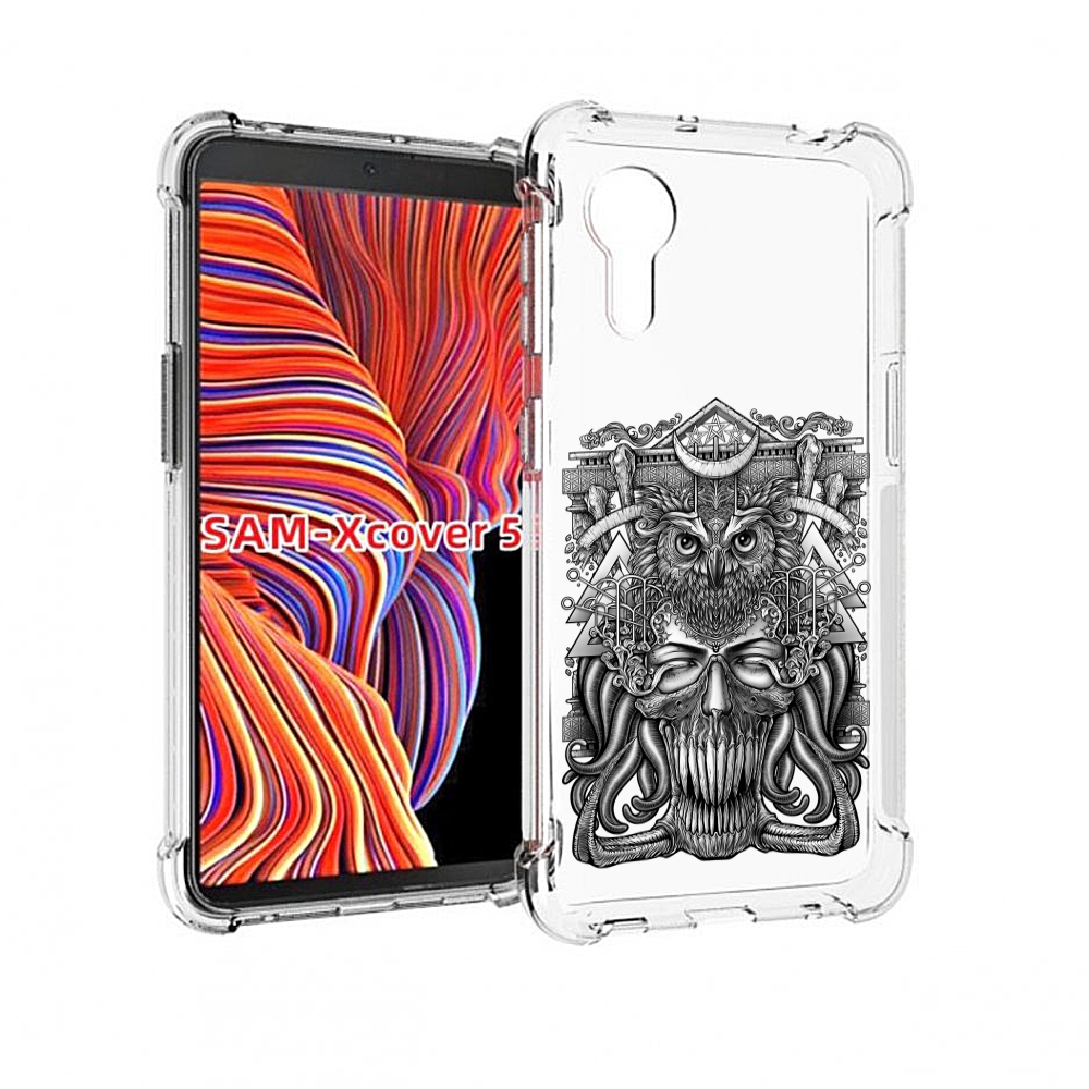 

Чехол MyPads зубастая сова для Samsung Galaxy Xcover 5, Прозрачный, Tocco