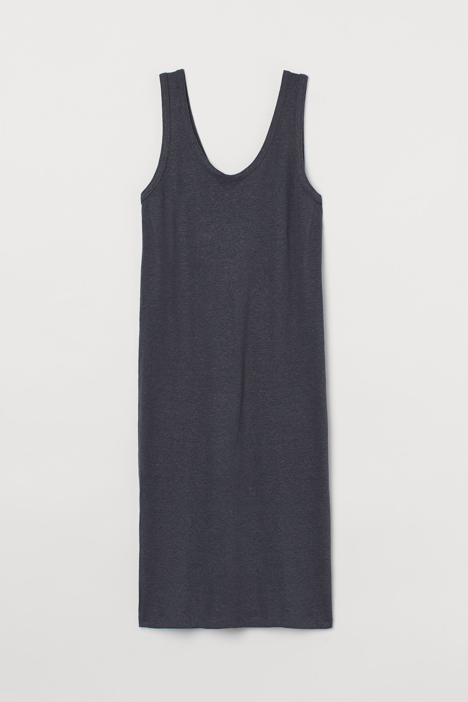 

Платье женское H&M 873001001, серое, XS, Серый, 873001001