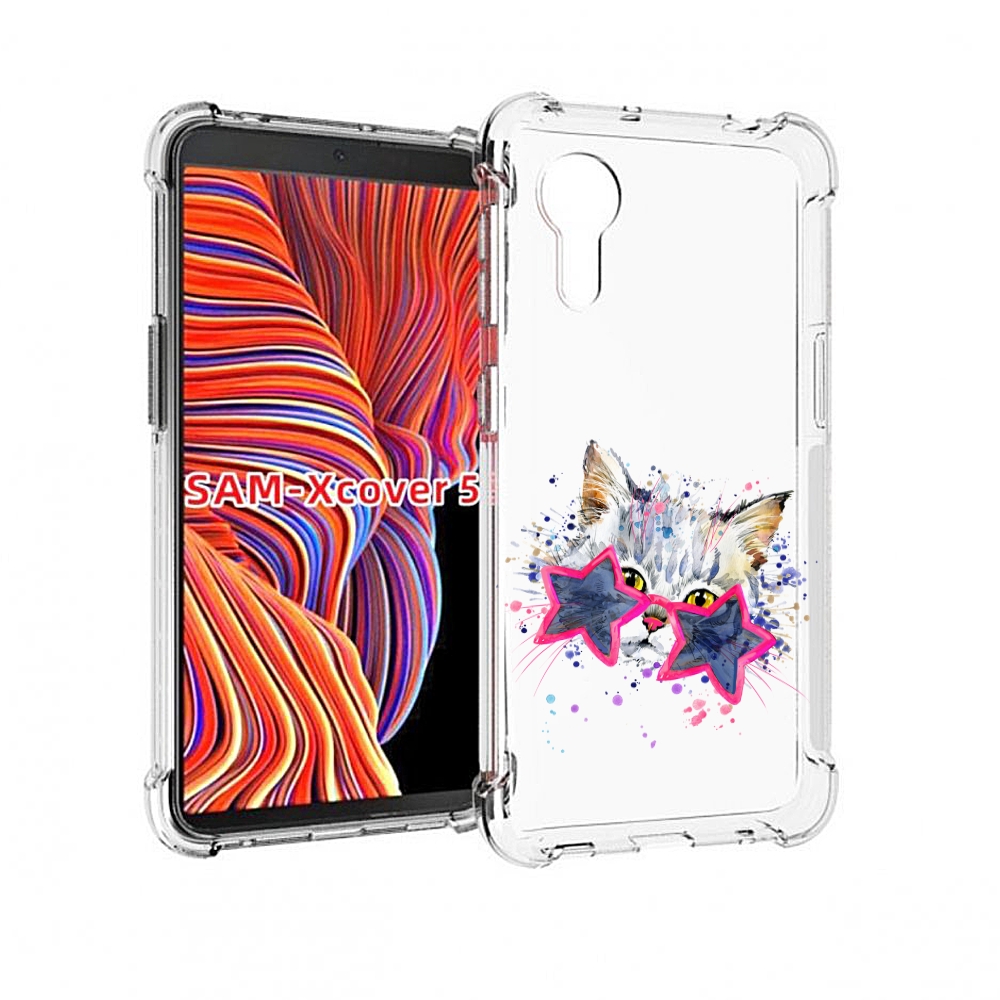 

Чехол MyPads звездные очки для Samsung Galaxy Xcover 5, Прозрачный, Tocco