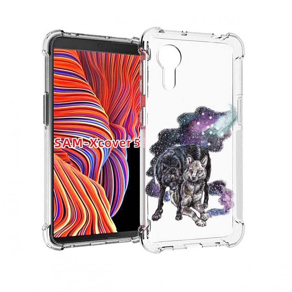 

Чехол MyPads звездные волки для Samsung Galaxy Xcover 5, Прозрачный, Tocco
