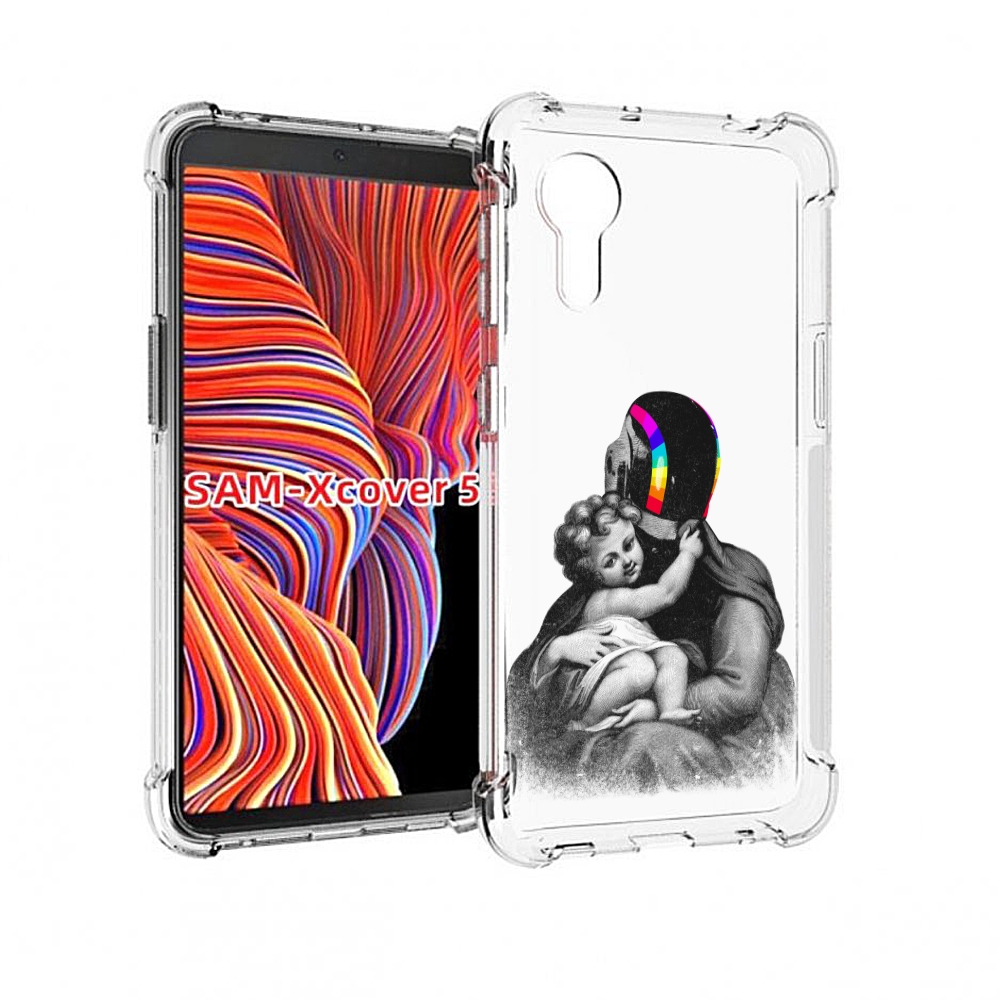 

Чехол MyPads защитник в шлеме для Samsung Galaxy Xcover 5, Прозрачный, Tocco