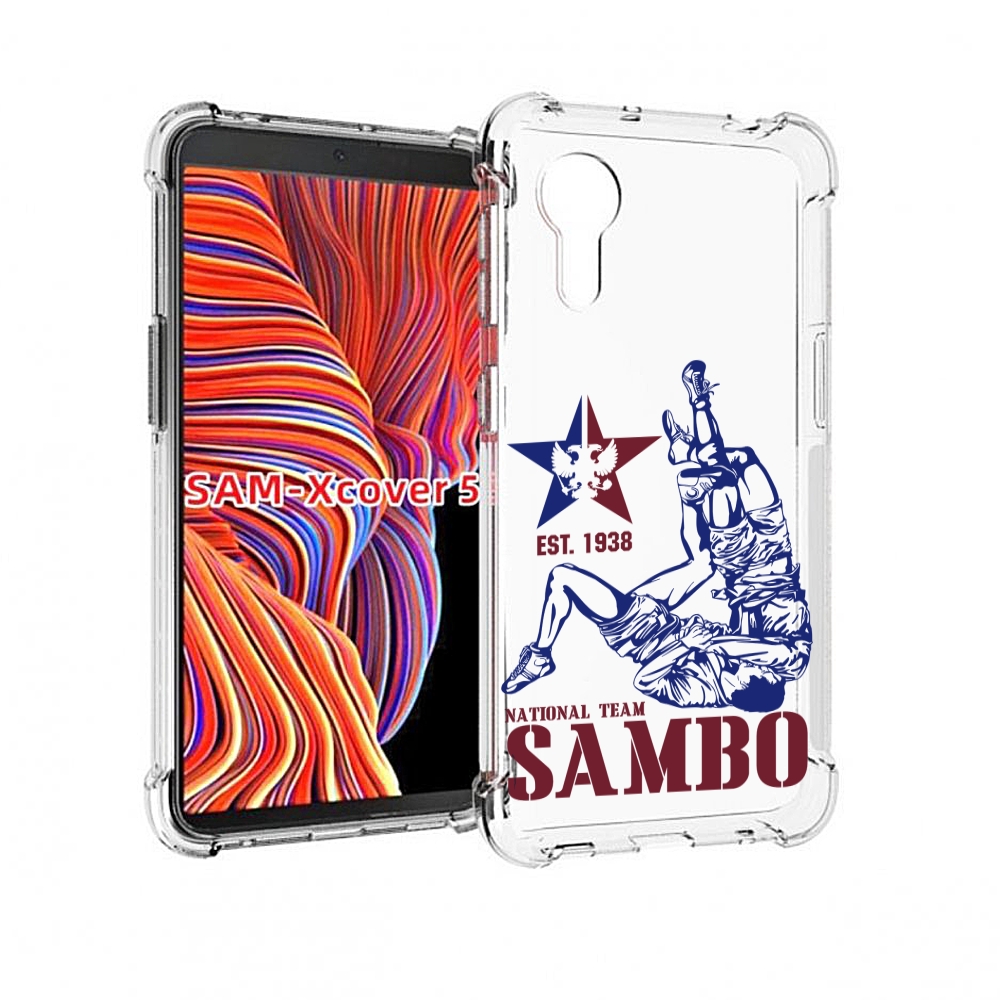 

Чехол MyPads единоборства самбо для Samsung Galaxy Xcover 5, Прозрачный, Tocco