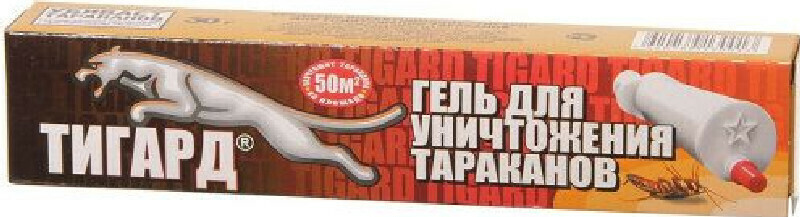 

ТИГАРД Гель для уничтожения ТАРАКАНОВ 30 г 2 шт