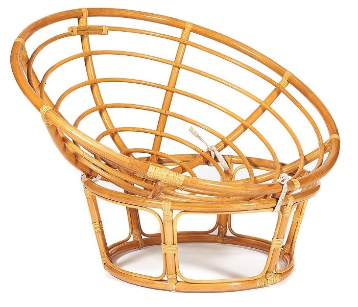 Кресло-гнездо для дачи TetChair Papasan 23/01 W 94х115х100 см honey