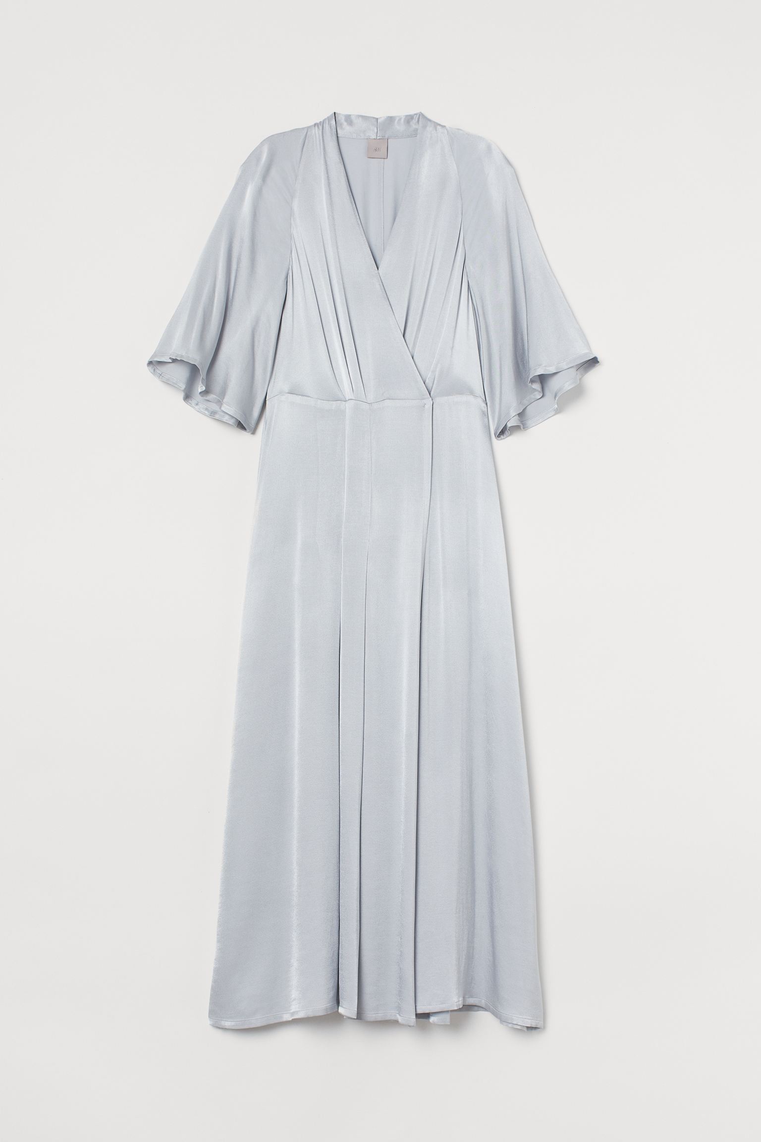 

Платье женское H&M 866596002 серое 38 EU, Серый, 866596002