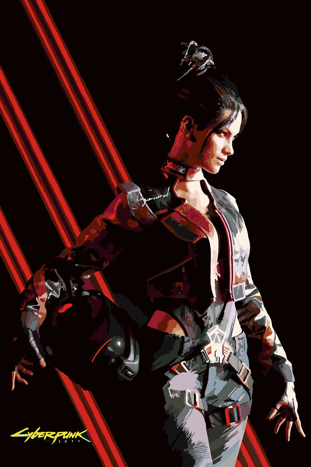 

Картина по номерам Красиво Красим Cyberpunk 2077 Панам, 70 х 100 см, Cyberpunk 2077 Панам