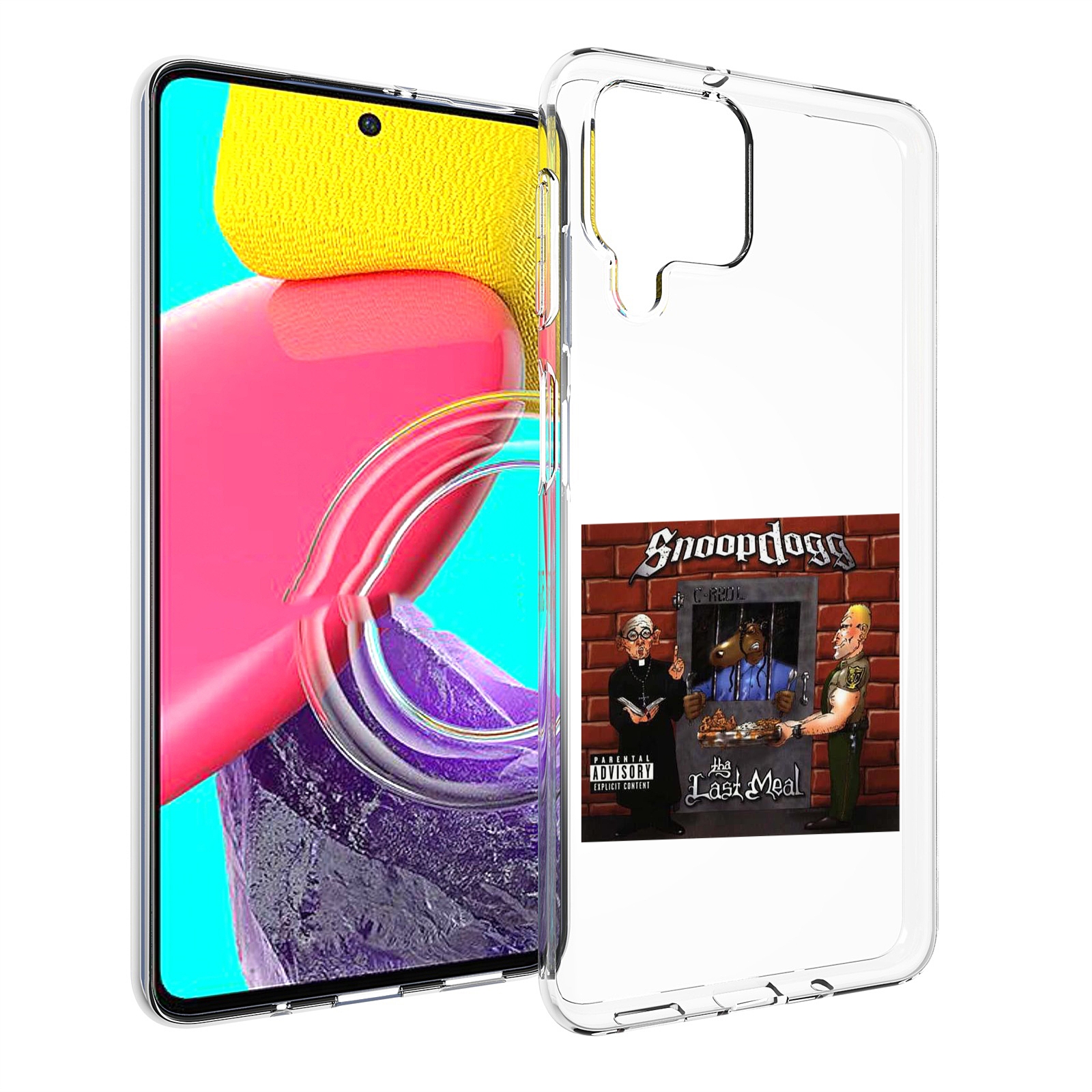 

Чехол Mypads Snoop Dogg Tha Last Meal Для Samsung Galaxy M53 (Sm-M536), Прозрачный, Tocco