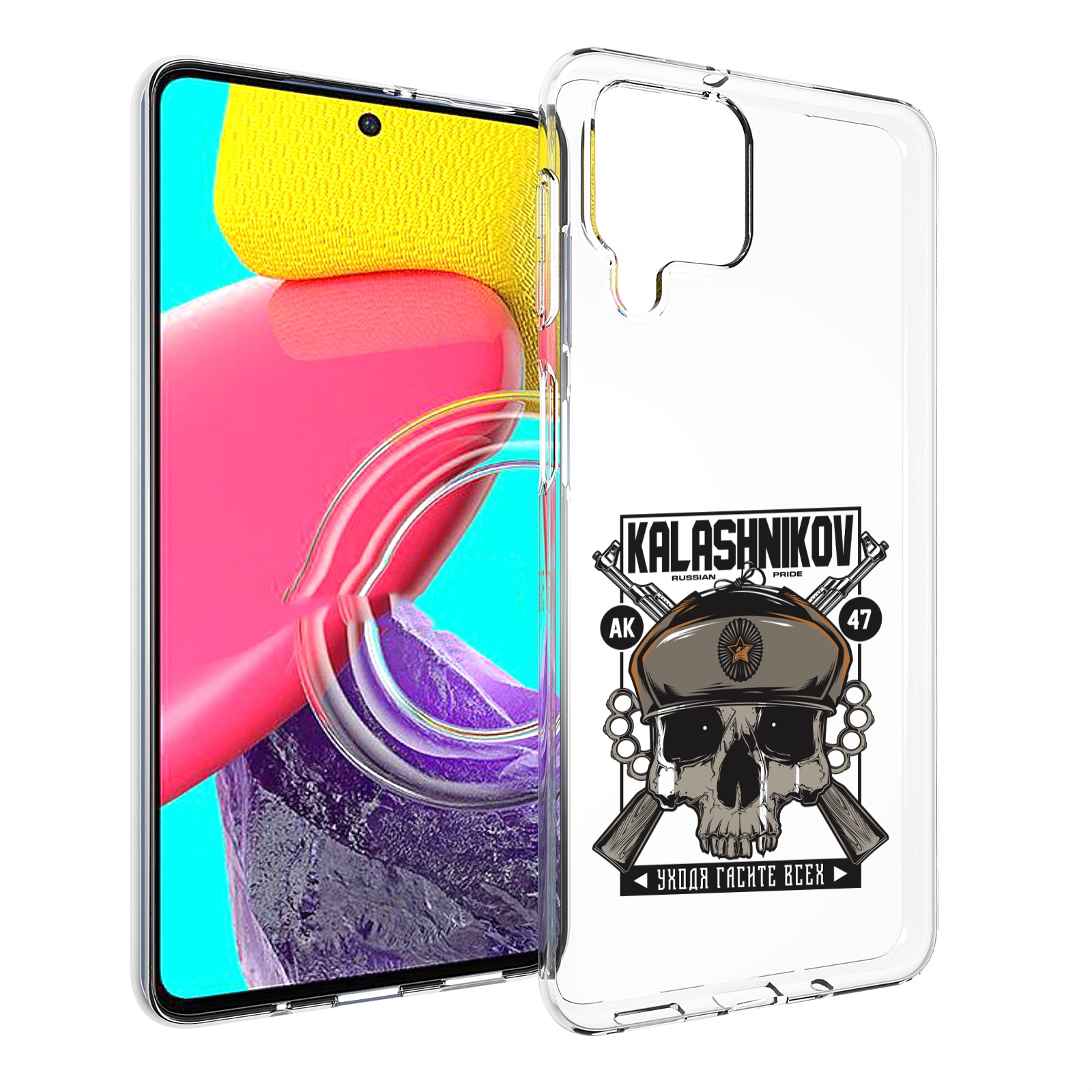 

Чехол MyPads Калашников для Samsung Galaxy M53 (SM-M536), Прозрачный, Tocco