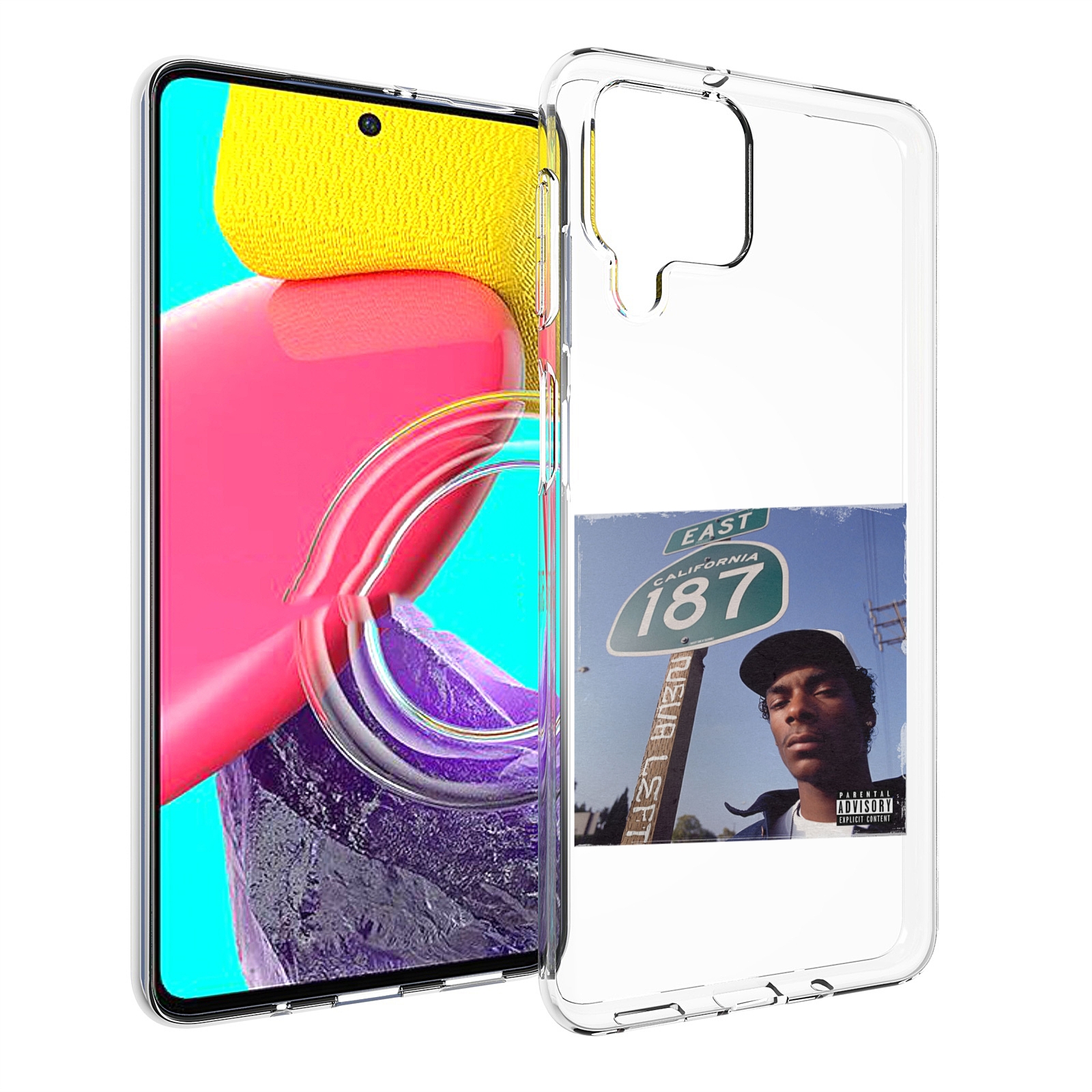 

Чехол Mypads Snoop Dogg Neva Left Для Samsung Galaxy M53 (Sm-M536), Прозрачный, Tocco