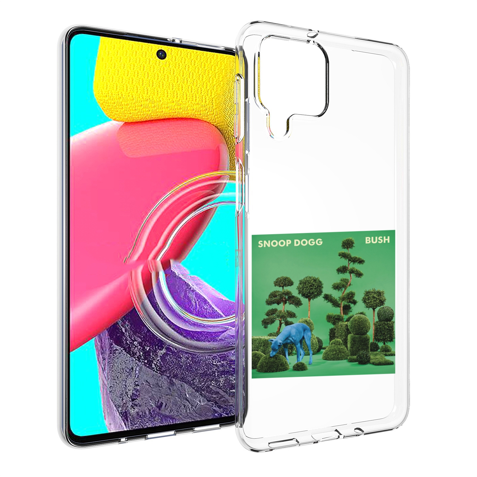 

Чехол Mypads Snoop Dogg Bush Для Samsung Galaxy M53 (Sm-M536), Прозрачный, Tocco