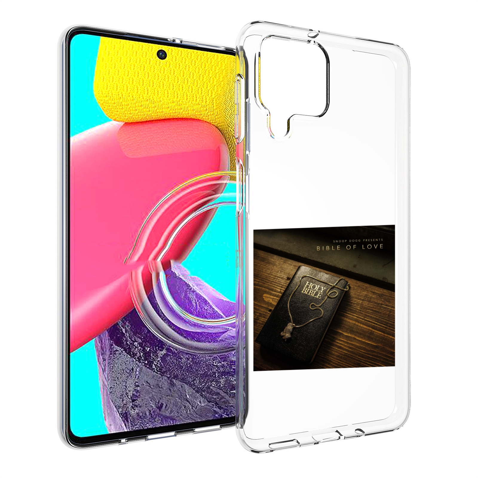 

Чехол Mypads Snoop Dogg Bible Of Love Для Samsung Galaxy M53 (Sm-M536), Прозрачный, Tocco