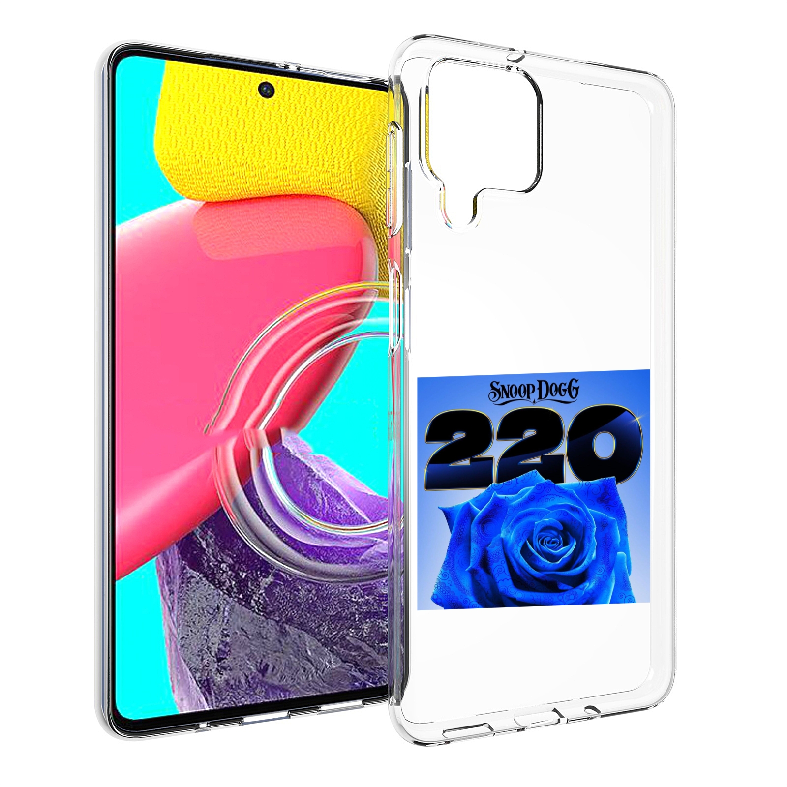 

Чехол Mypads Snoop Dogg 220 Для Samsung Galaxy M53 (Sm-M536), Прозрачный, Tocco