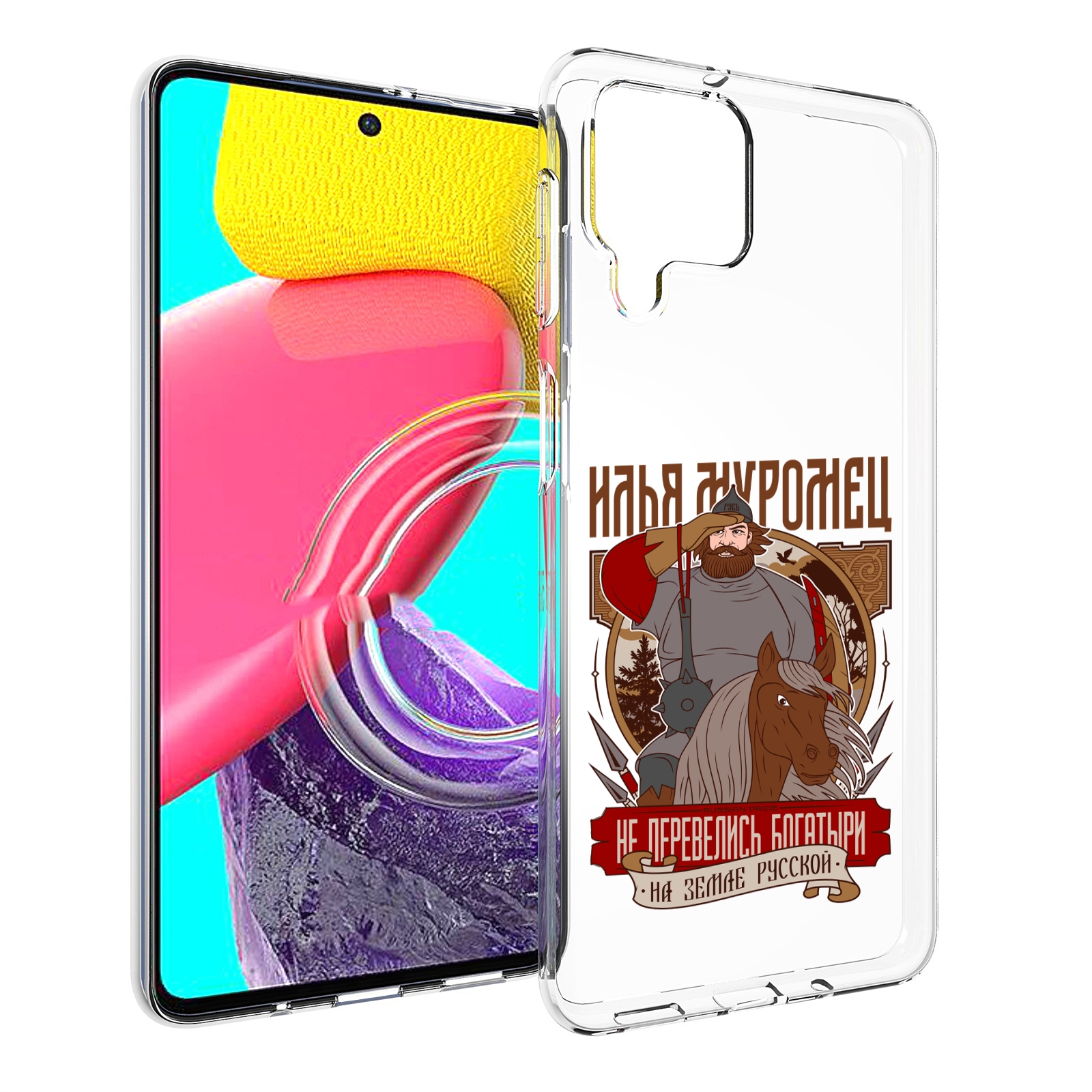 

Чехол MyPads Илья Муромец для Samsung Galaxy M53 (SM-M536), Прозрачный, Tocco