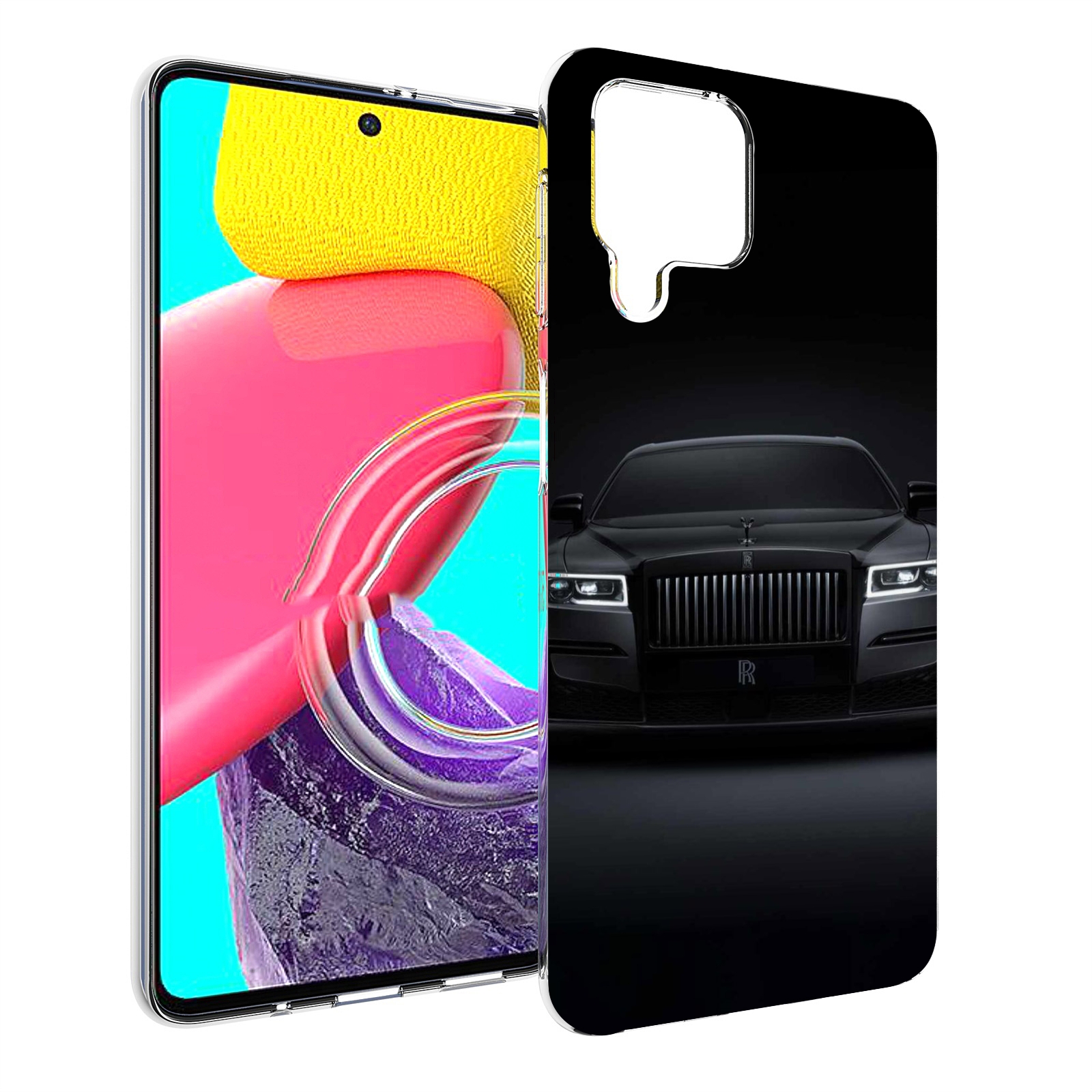 

Чехол Mypads Rolls Royce 2 Для Samsung Galaxy M53 (Sm-M536), Прозрачный, Tocco