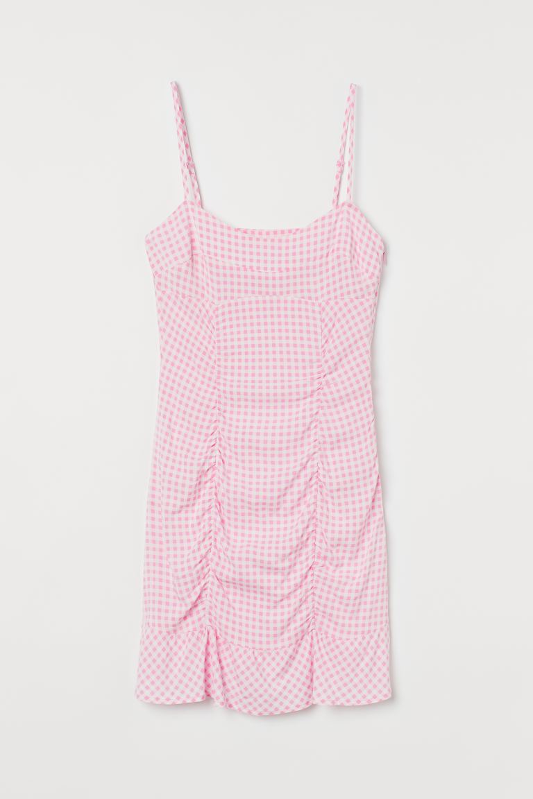 

Платье женское H&M 974348002 розовое 36 EU, Розовый, 974348