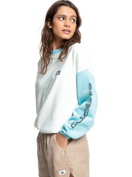 

Свитшот женский Quiksilver EQWFT03079 белый XS, EQWFT03079