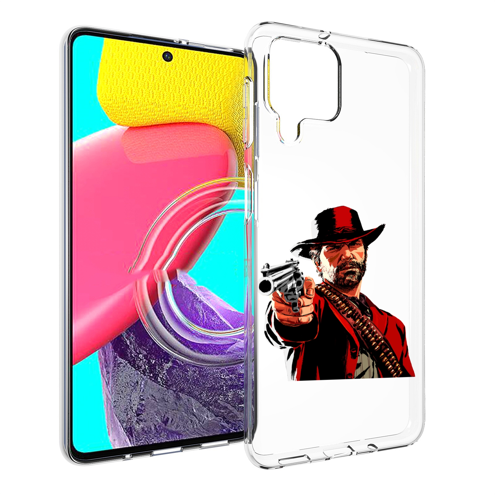 

Чехол Mypads Red-Dead-Redemption-2 Для Samsung Galaxy M53 (Sm-M536), Прозрачный, Tocco