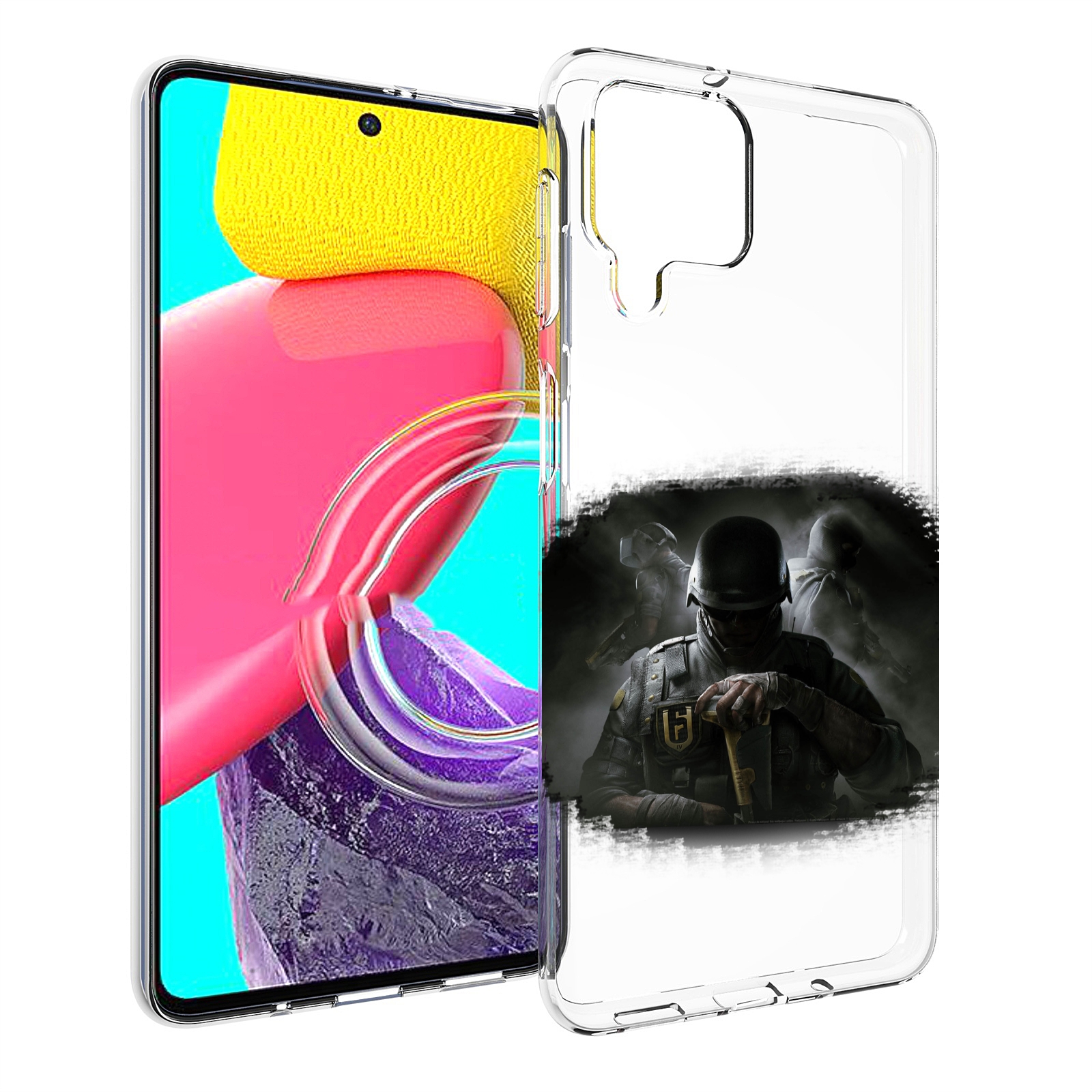 

Чехол Mypads Rainbow Six Siege Для Samsung Galaxy M53 (Sm-M536), Прозрачный, Tocco