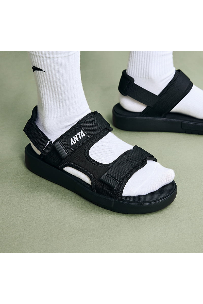 

Сандалии мужские Anta Lifestyle Basic Sandals черные 6.5 US, Черный, Lifestyle Basic Sandals