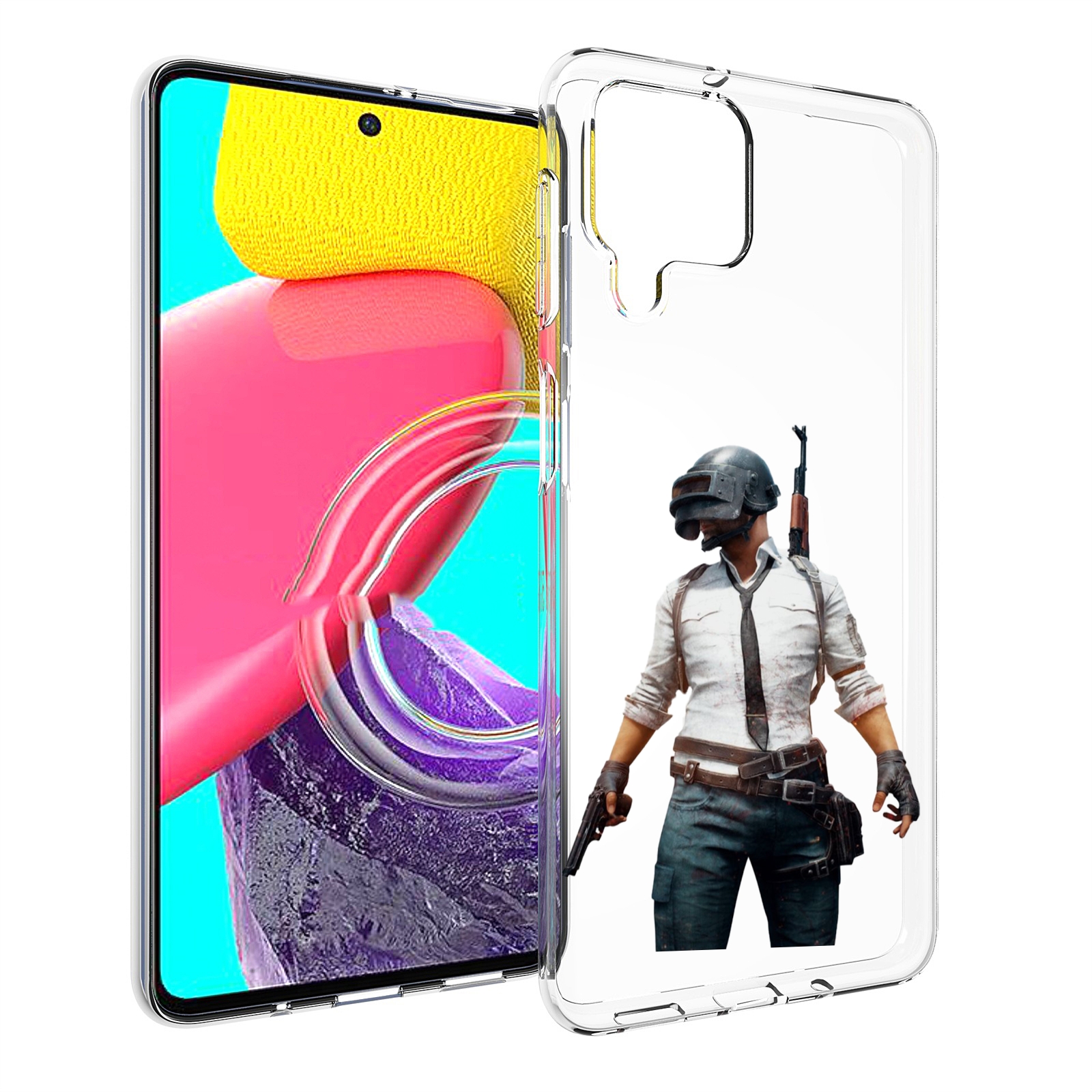 

Чехол Mypads Pubg-2 Для Samsung Galaxy M53 (Sm-M536), Прозрачный, Tocco