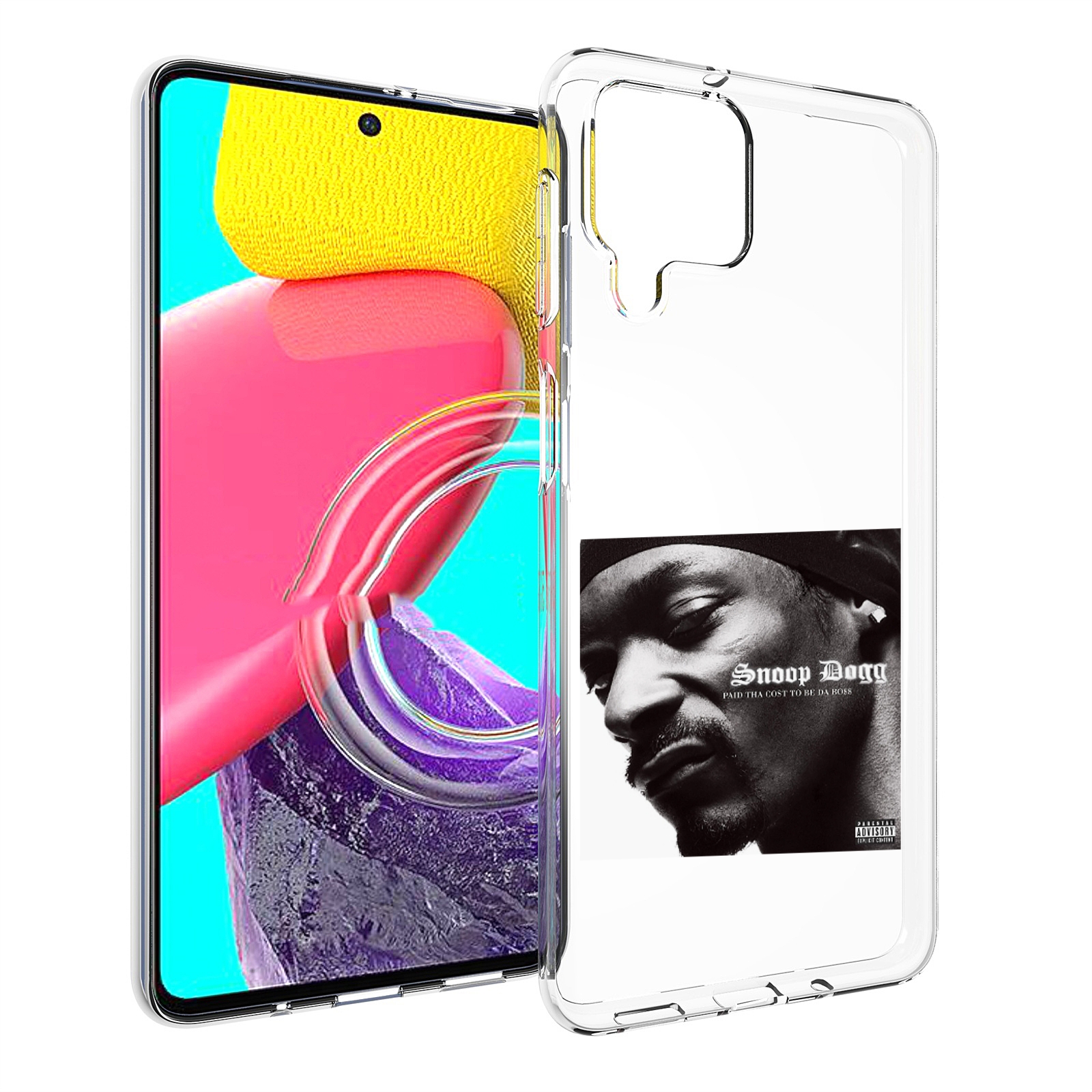 

Чехол Mypads Paid Tha Cost To Be Da Boss Для Samsung Galaxy M53 (Sm-M536), Прозрачный, Tocco