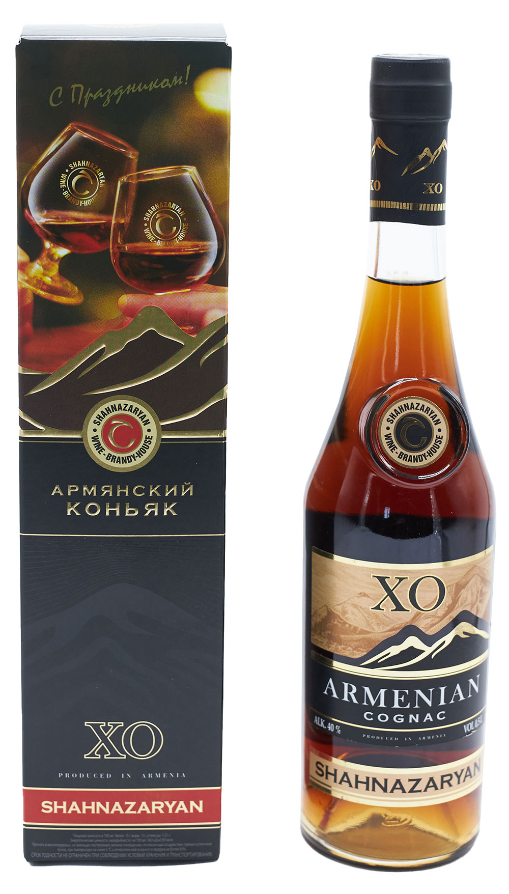 

Коньяк Армянский Armenian Cognac ХО 40% 0,5 л