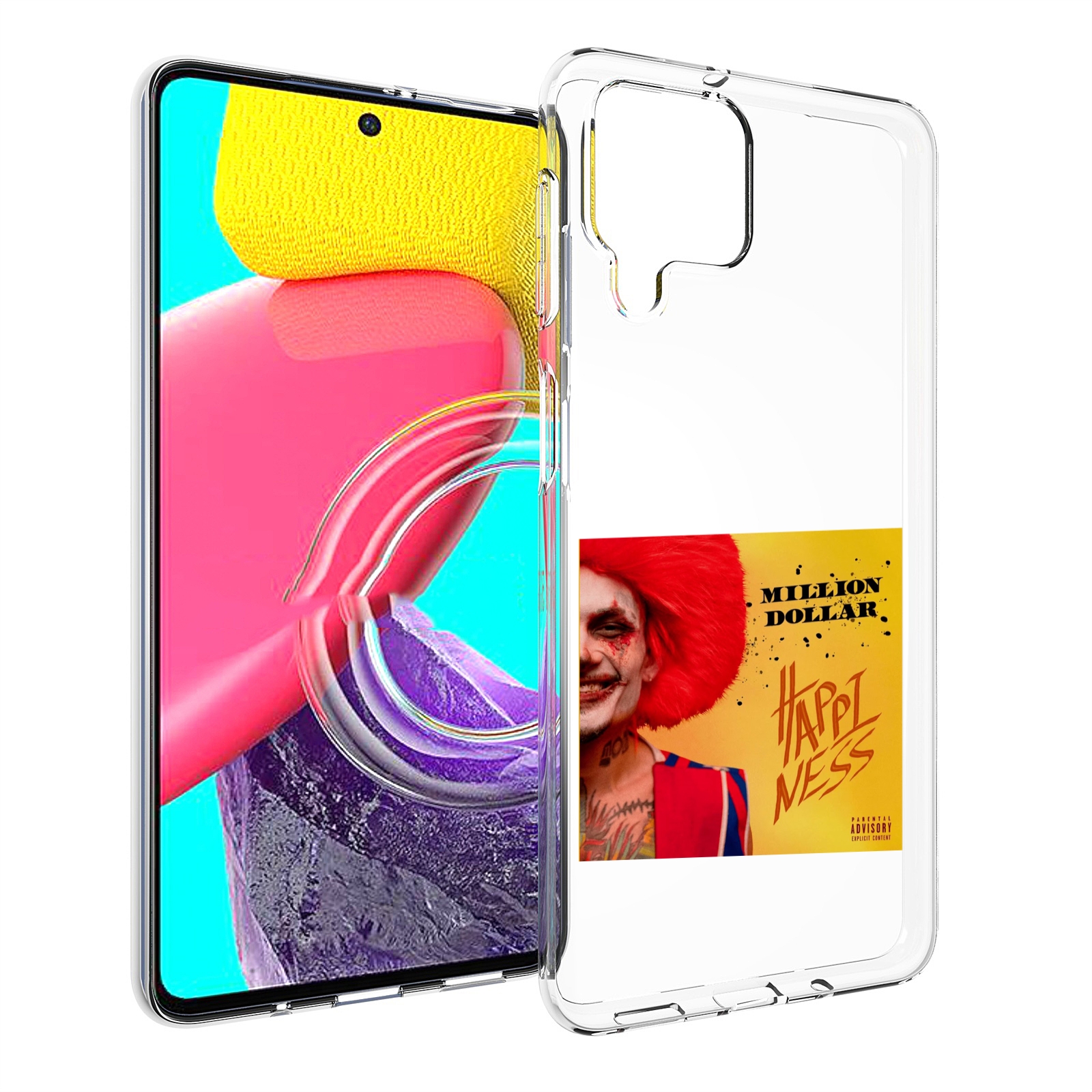 

Чехол MyPads Million Dollar, Happiness Morgenshtern для Samsung Galaxy M53 (SM-M536), Прозрачный, Tocco