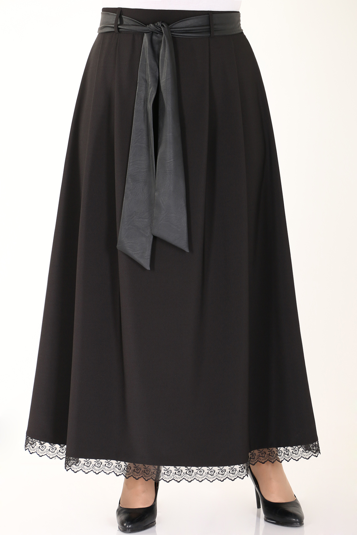 

Юбка женская AlmondShop ALMOND 21-811-11.С1 черная 60 RU, Черный, ALMOND 21-811-11.С1